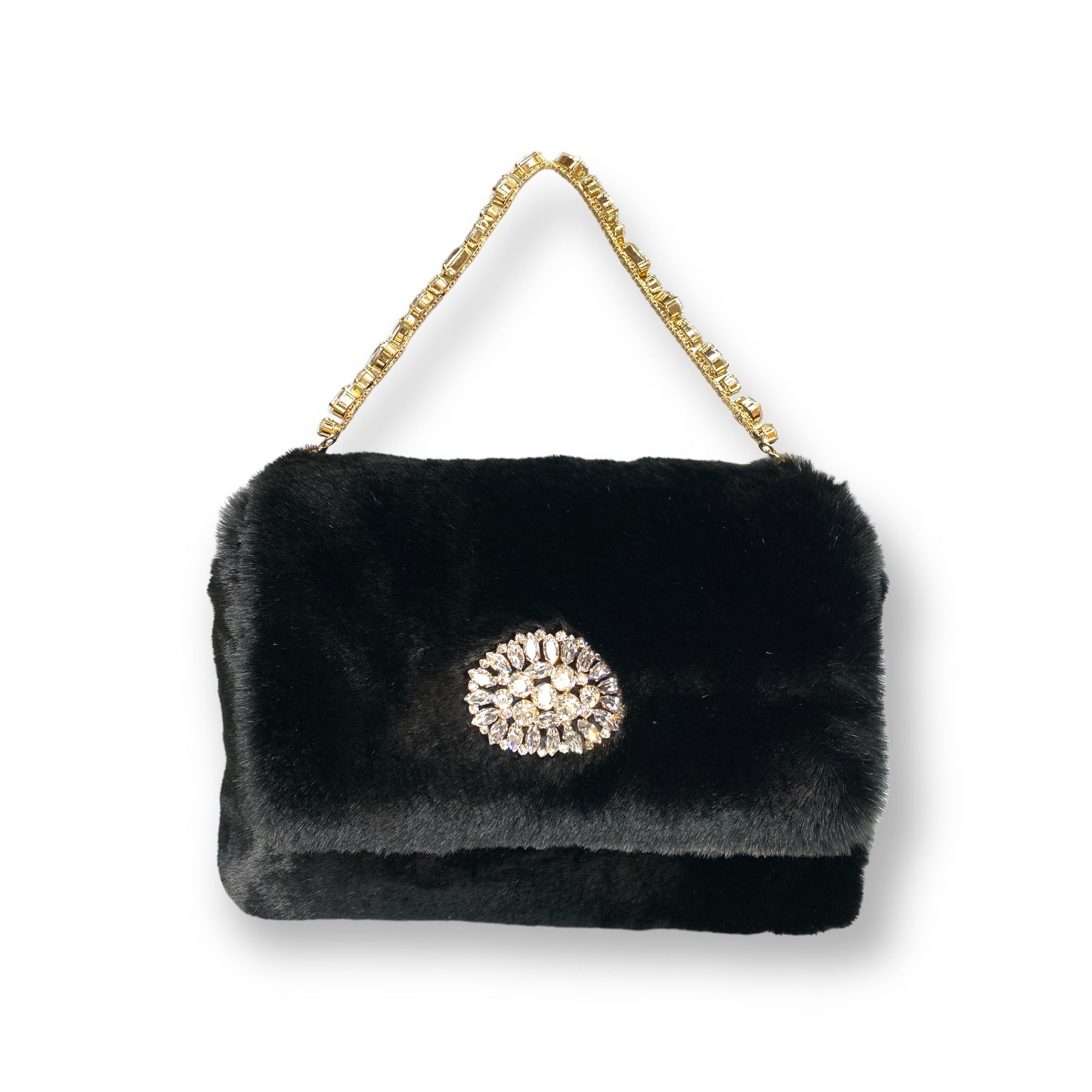 Furry Purse for Girls Heart Shaped Fluffy Handbag for Women Soft Small  Shoulder Bag Clutch Purse with Metal Chain Strap . The Best Valentines'  gifts For Girlfriend Lady & Woman. Perfect for